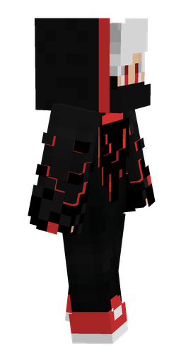 Black skin: body, right side render