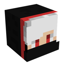 Black skin: head render