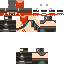 Black skin: raw texture render