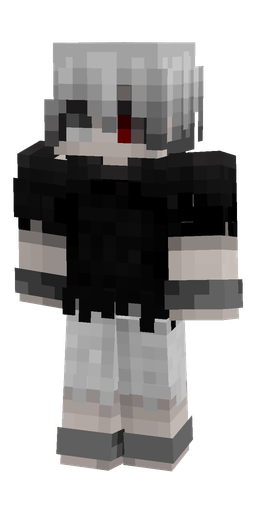 Black skin: body, front render