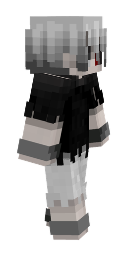Black skin: body, right side render
