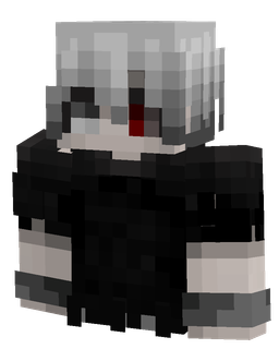 Black skin: bust render