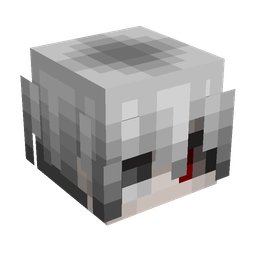 Black skin: head render