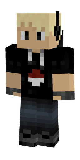 Black skin: body, front render