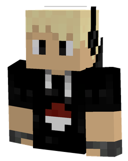 Black skin: bust render