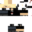 Black skin: raw texture render