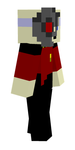 Black skin: body, right side render