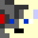 Black skin: face render