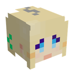 Blue skin: head render