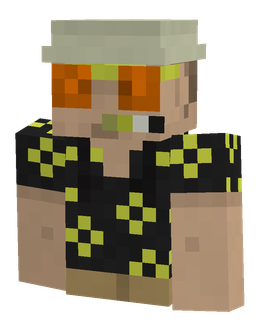 Black skin: bust render