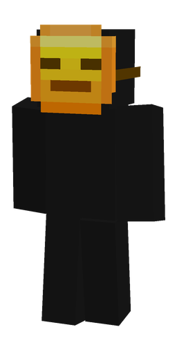 Black skin: body, front render