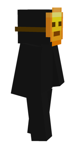 Black skin: body, right side render