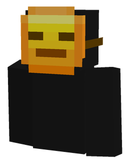 Black skin: bust render