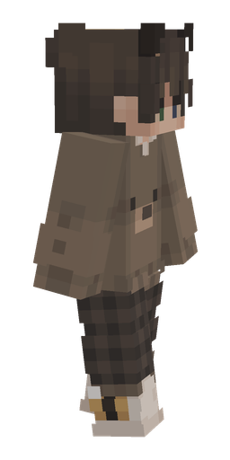 Black skin: body, right side render