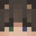 Black skin: face render