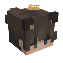 Black skin: head render