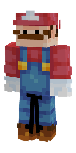 Blue skin: body, front render