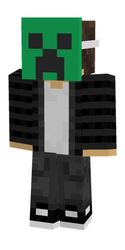 Black skin: body, front render