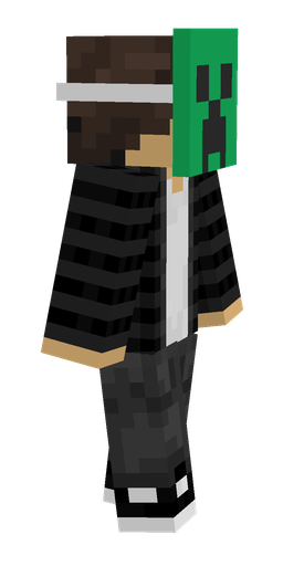 Black skin: body, right side render