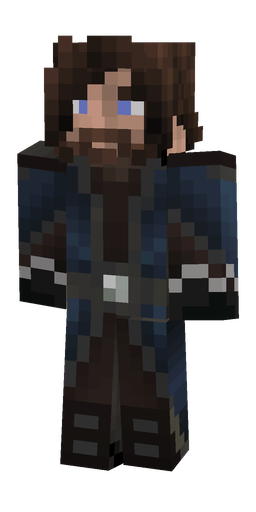 Black skin: body, front render