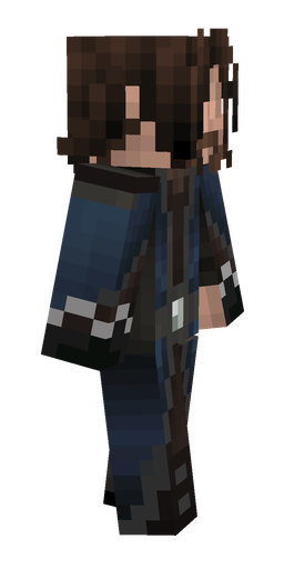 Black skin: body, right side render