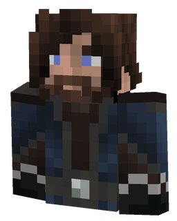 Black skin: bust render
