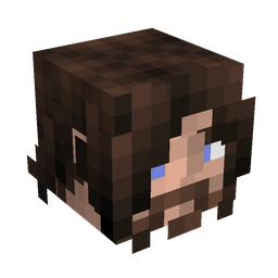 Black skin: head render
