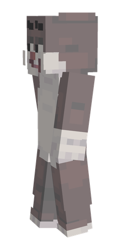 Dark skin: body, left side render