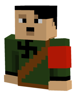 Black skin: bust render