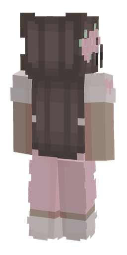 Gray skin: body, back render