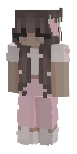 Gray skin: body, front render