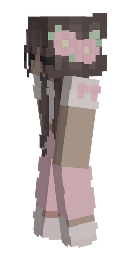 Gray skin: body, left side render