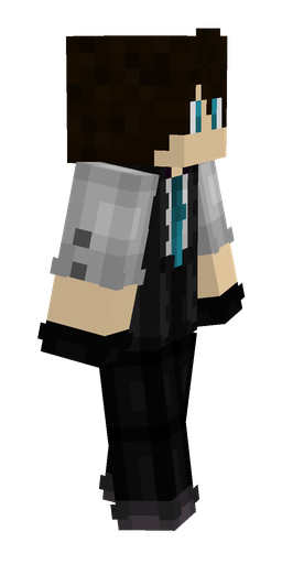 Black skin: body, right side render