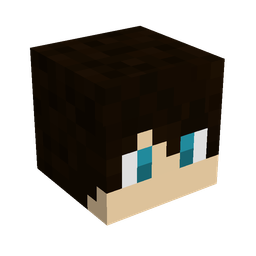 Black skin: head render