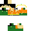 Classic skin: raw texture render