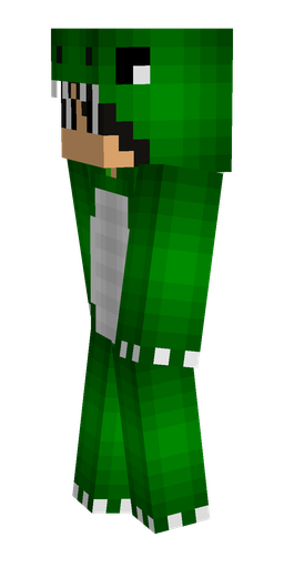 Black skin: body, left side render