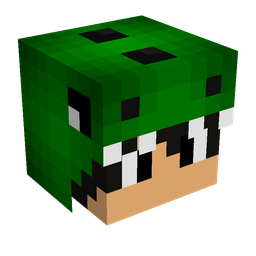Black skin: head render