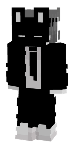 Black skin: body, front render