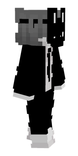 Black skin: body, right side render
