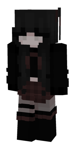 Black skin: body, front render