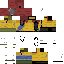 Black skin: raw texture render