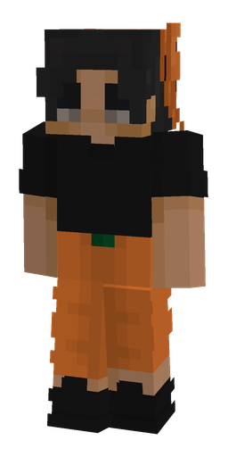 Black skin: body, front render