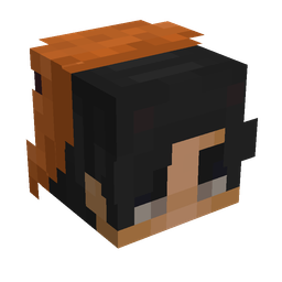 Black skin: head render