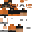 Black skin: raw texture render