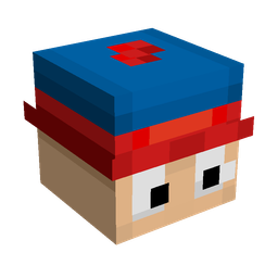 Blue skin: head render