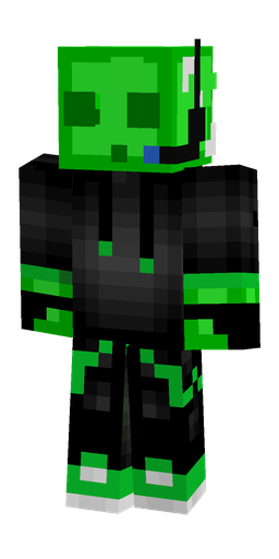 Black skin: body, front render