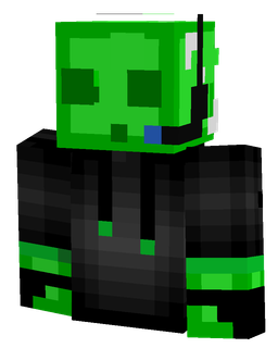 Black skin: bust render