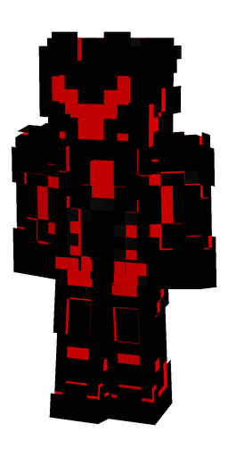 Black skin: body, front render