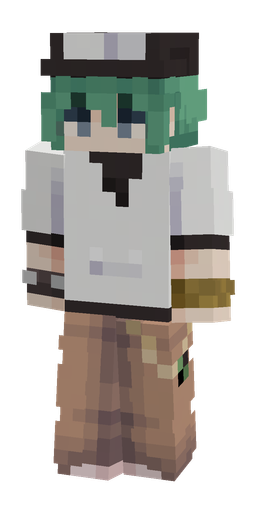 Green skin: body, front render