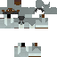 Dark skin: raw texture render